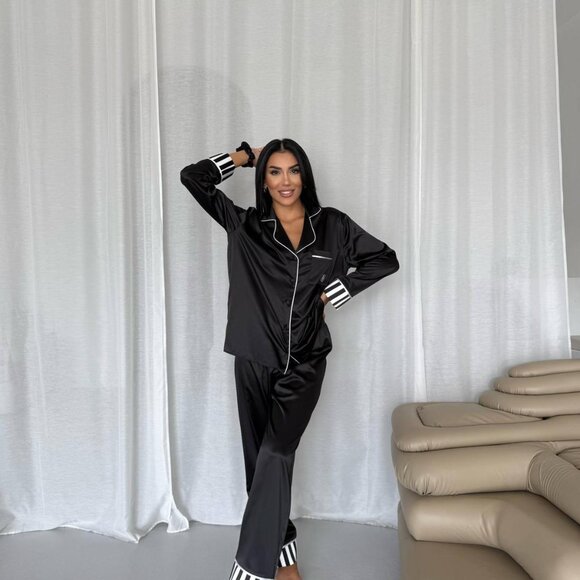 ✨ Luxury Satin Pajama Set – Soft, Stylish & Simply Irresistible ✨S - XL - Picture 9 of 10